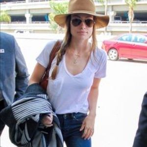 Rag & Bone / Jean bright white pocket tee